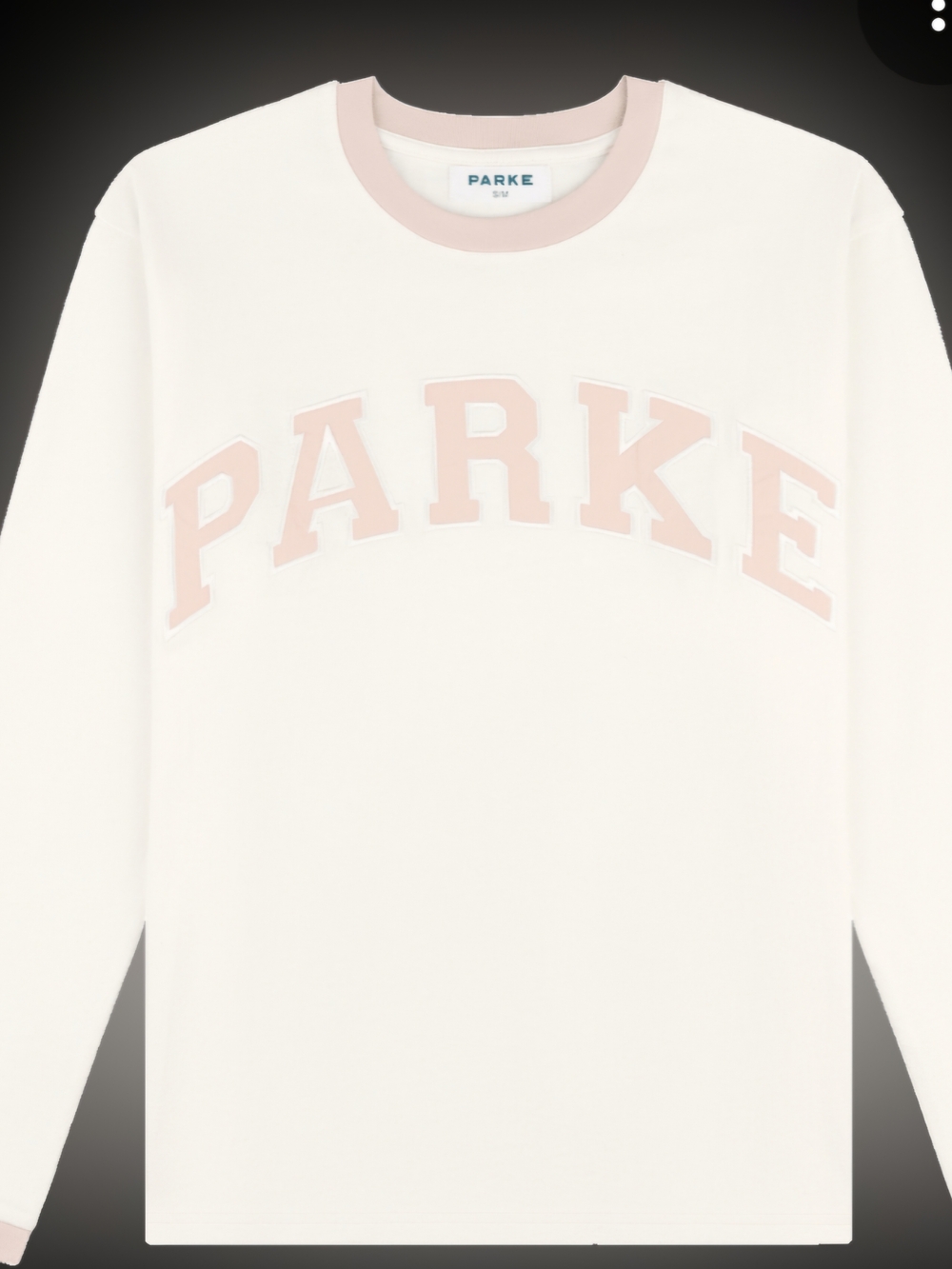 PARKE L/S Mockneck sz LXL